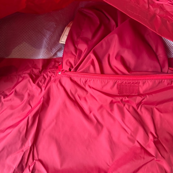 NWT!!! EDDIE BAUER EBTEK SAC JAC MENS LIGHTWEIGHT RED WINDBREAKER SIZE XXL TALL - Picture 3 of 7